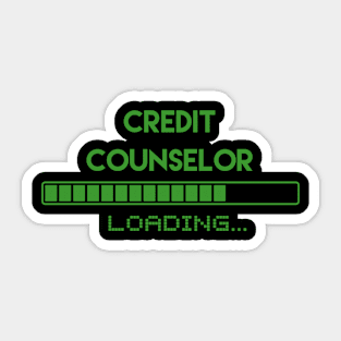 Credit Counselor Loading Sticker